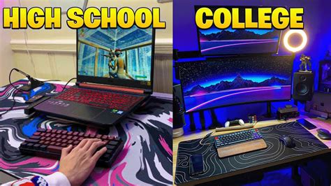 Day In The Life High School Vs College Content Creator Youtube