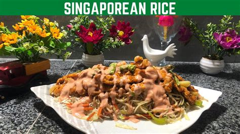 Best Singaporean Rice Recipe How To Make Singaporian Rice 3 Steps