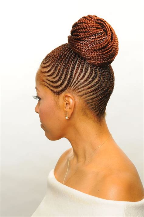 Jumbo cornrows with space buns. 25 African Hair Braiding Styles - The Xerxes