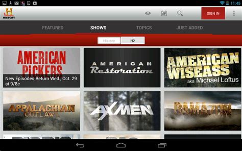Problem with the commercials is they are for companies across the us, nothing. HISTORY - Android Apps on Google Play
