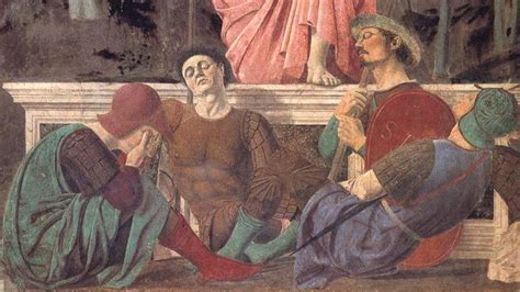 Piero Della Francesca The Resurrection Detail Museo Civico Of