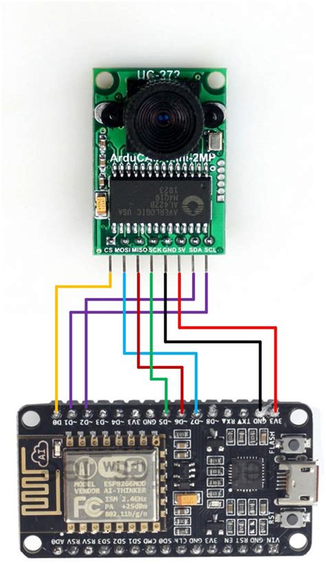 Arducam For Esp8266 Websocket Camera Demonstration Arduino Arduino