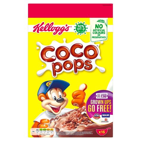 Kelloggs Coco Pops Cereal 480g Selva Store Uk