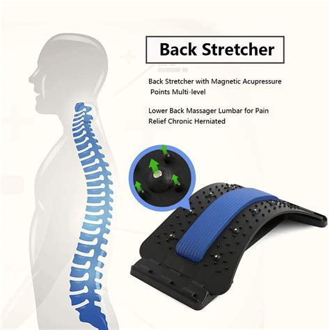 Buy Spine Deck Back Stretcher With Magnetic Acupressure Points Multi