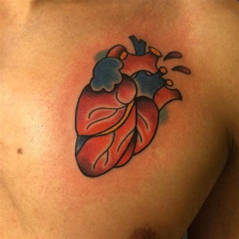 110 Best Anatomical Heart Tattoo Designs And Meanings 2019