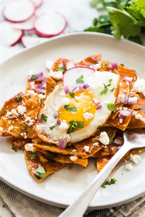 Easy Red Chilaquiles Isabel Eats