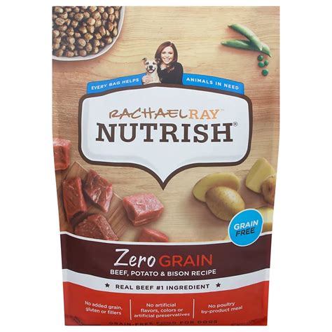 Rachael Ray Nutrish Nutrish Zero Grain Beef Potato And Bison Dry Dog Food