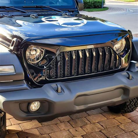 Buy Extreme Off Road Grill Front Grille For 2018 2021 Jeep Wrangler Jl