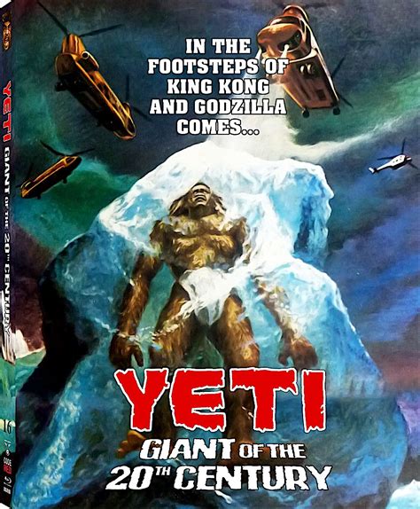 Yeti Giant Of The 20th Century Limited Edition Blu Ray Slipcover Dark