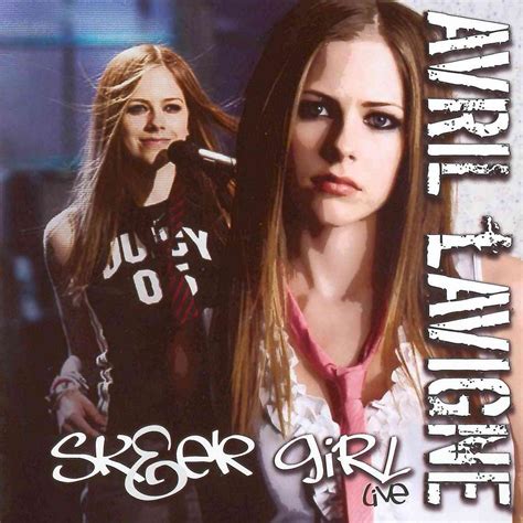 Car Tula Frontal De Avril Lavigne Sk Er Girl Live Portada