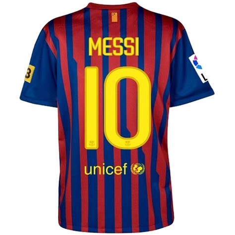 Maillot De Foot Player Issue Fc Barcelone Home 201112 Messi 10 Nike