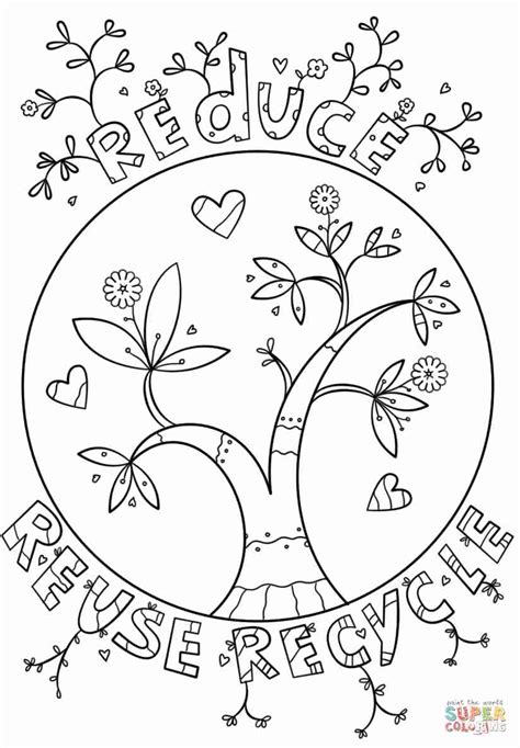 Recycle Coloring Pages For Preschoolers Sketch Coloring Page Photos