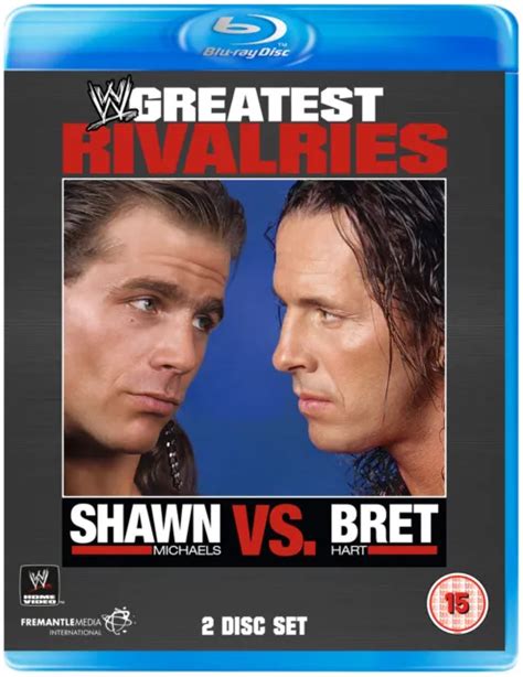Wwes Greatest Rivalries Shawn Michaels Vs Bret Hart 15 Blu Ray 9