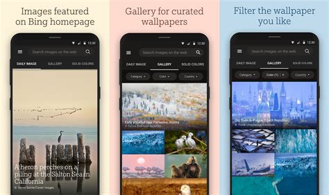Microsoft Releases Dedicated Bing Wallpapers App For