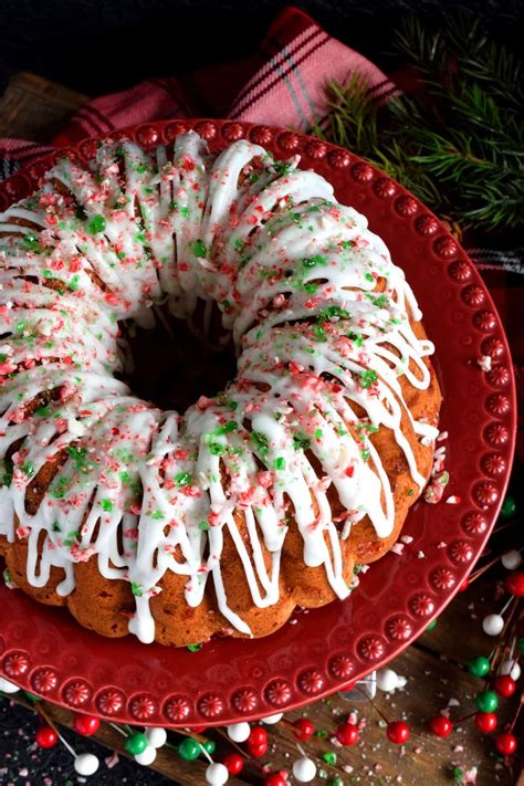 Gingerbread bundt cake for christmas with lingonberry and christmas decorations over. 12 Christmas Bundt Cakes | Christmas baking, Brunch cake ...