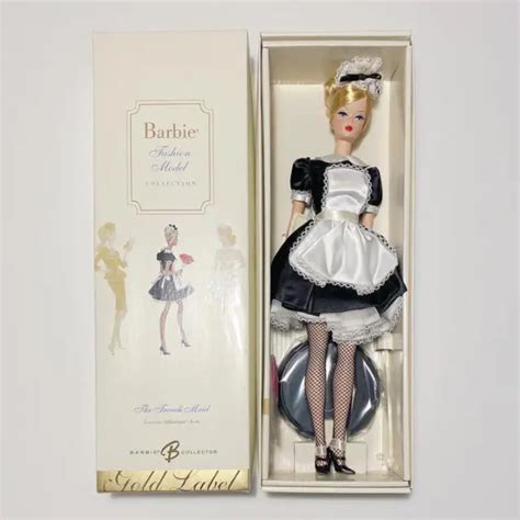 Mattel Barbie Fashion Model Collection French Maid Gold Label Silkstone