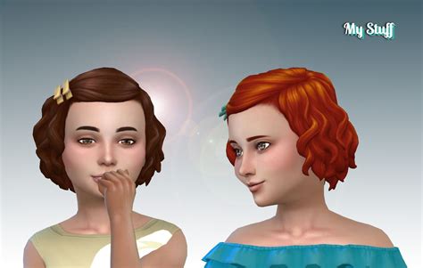 Mystufforigin Soft Curls Conversion Sims 4 Hairs Sims4hairs
