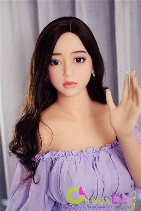 purple skirt elegant korean realistic tpe sex doll enxi