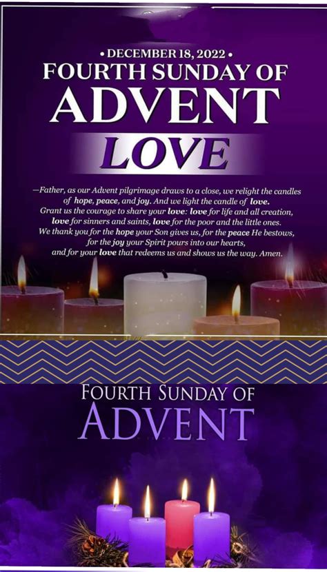 The Fourth Sunday Of Advent Prayers And Petitions