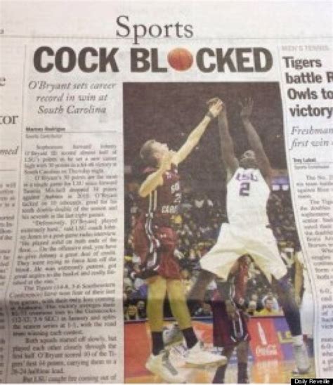 College Newspaper Headlines Unc Gets H From Duke And C Blocked