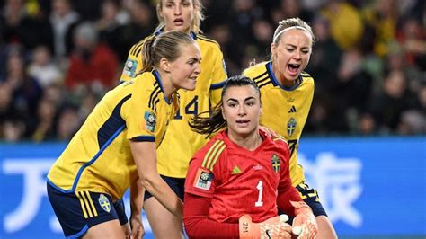 Womens World Cup Sweden Beat Holders Usa On Penalties To Reach Quarter Finals