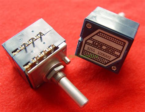 The sssb series also is available in both horizontal & vertical operating directions, for added versatility. ALPS TYPE27 100KA solid shaft