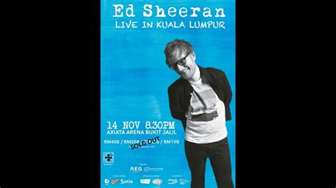 Ed sheeran live in kuala lumpur malaysia 2017 song : Ed Sheeran Shape Of You Live Concert Kuala Lumpur Malaysia ...
