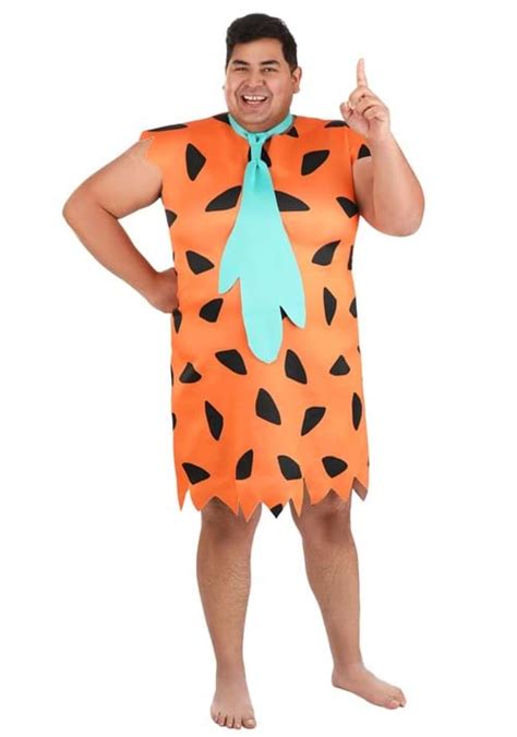 Plus Size Flintstones Fred Flintstone Costume For Men