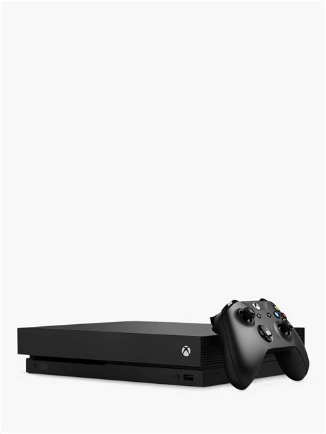 Microsoft Xbox One X Console 1tb With Wireless Controller Black