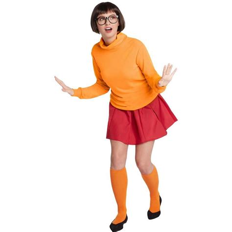 Adult Velma Costume Scooby Doo Mx