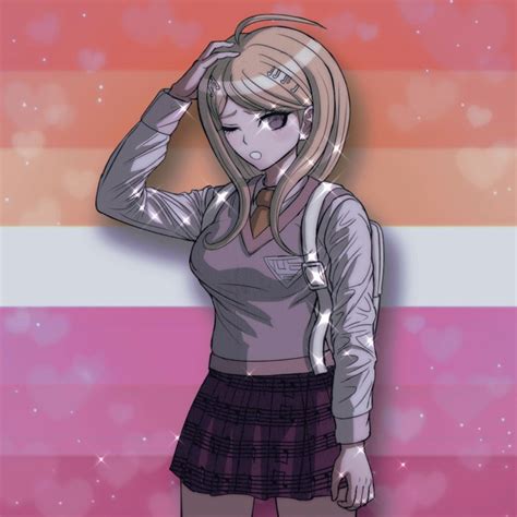 Lesbian Kaede Akamatsu Pride Iconpfp 2