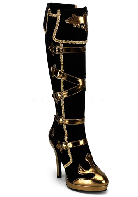 Shop our collection of booties on sale & clearance at macys.com! Black and Gold Pirate Boots - Authentic Pirate Costume Boots
