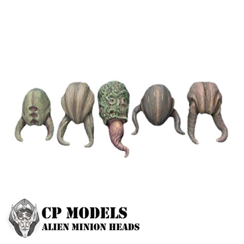 Alien Minion Heads I Miniatures Collectors Guide