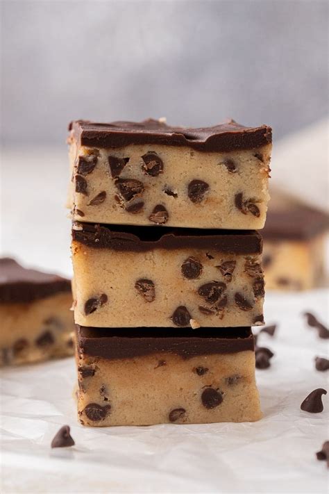 Easy No Bake Cookie Dough Bars Lifestyle Of A Foodie