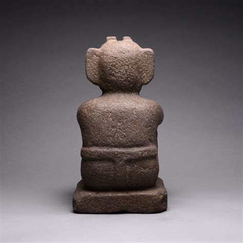 Aztec Stone Sculpture Of Xiuhtecuhtli Barakat Gallery Store