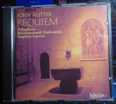 John Rutter Requiem Cd Polyphony Bournemouth Sinfoniettastephen Layton