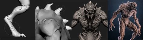 Online Course Sculpting In Zbrush From Concept Art To The Final