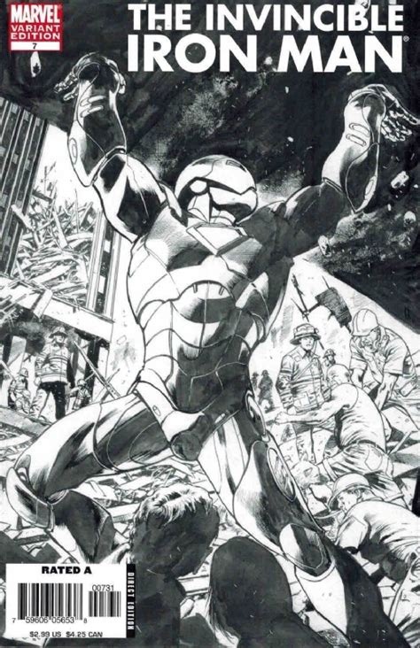 Invincible Ironman 7 In Alex Gonzalezs Wanted Comic Art Gallery Room