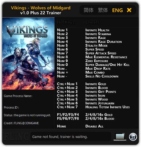 Vikings wolves of midgard fast and direct download safely and anonymously! Vikings: Wolves of Midgard: Trainer (+22) 1.0 {FLiNG} download free - VGTrainers.com