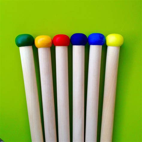 Giant 20mm Wooden Handcrafted Knitting Needles By Wool