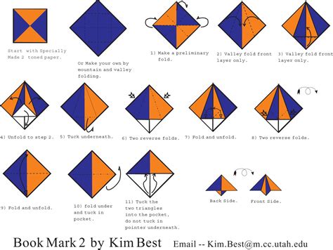 How Do You Make An Origami Bookmark Step By Step Richard Fernandezs
