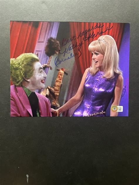 Kathy Kersh Autographed Signed Sexy Batman Cornelia 8x10 Photo Beckett