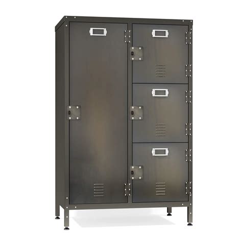 Bynsoe Metal Locker Storage Cabinet 473 Employees Wardrobe