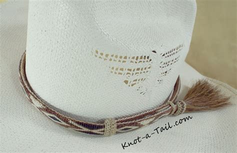 Ultimate Hitched Horsehair Hat Band Hitched Hat Band Western Hat Band
