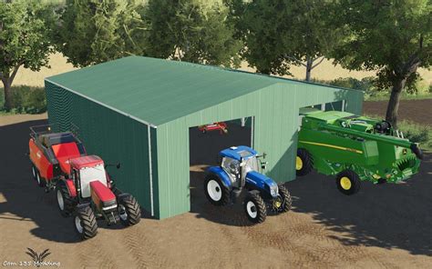 Machine Shed Prefab V1000 Mod Farming Simulator 19