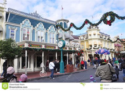 Main Street Of Walt Disney World Editorial Photo Image