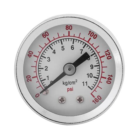Water Pressure Gauge 18 Npt Thread Hydraulic Manometer