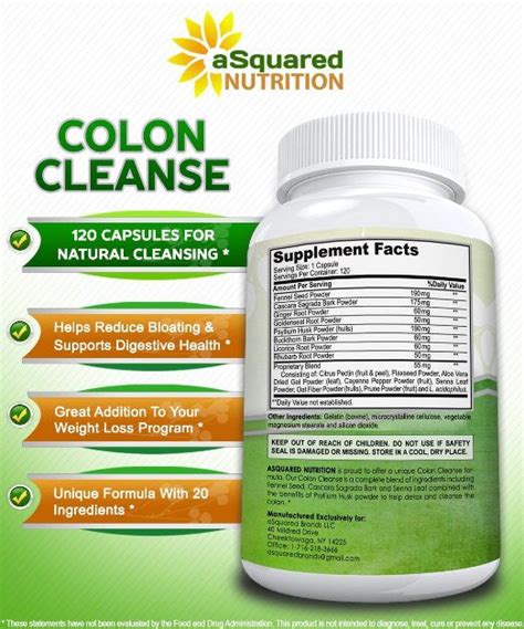Colon Cleanse Asquared Brands