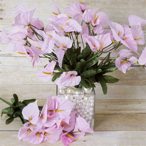balsacircle 254 silk mini calla lilies flowers diy lily home wedding party artificial bouquets