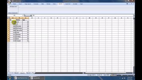How To Use Excel Random Sort Order Of Cells Rows And Columns Software